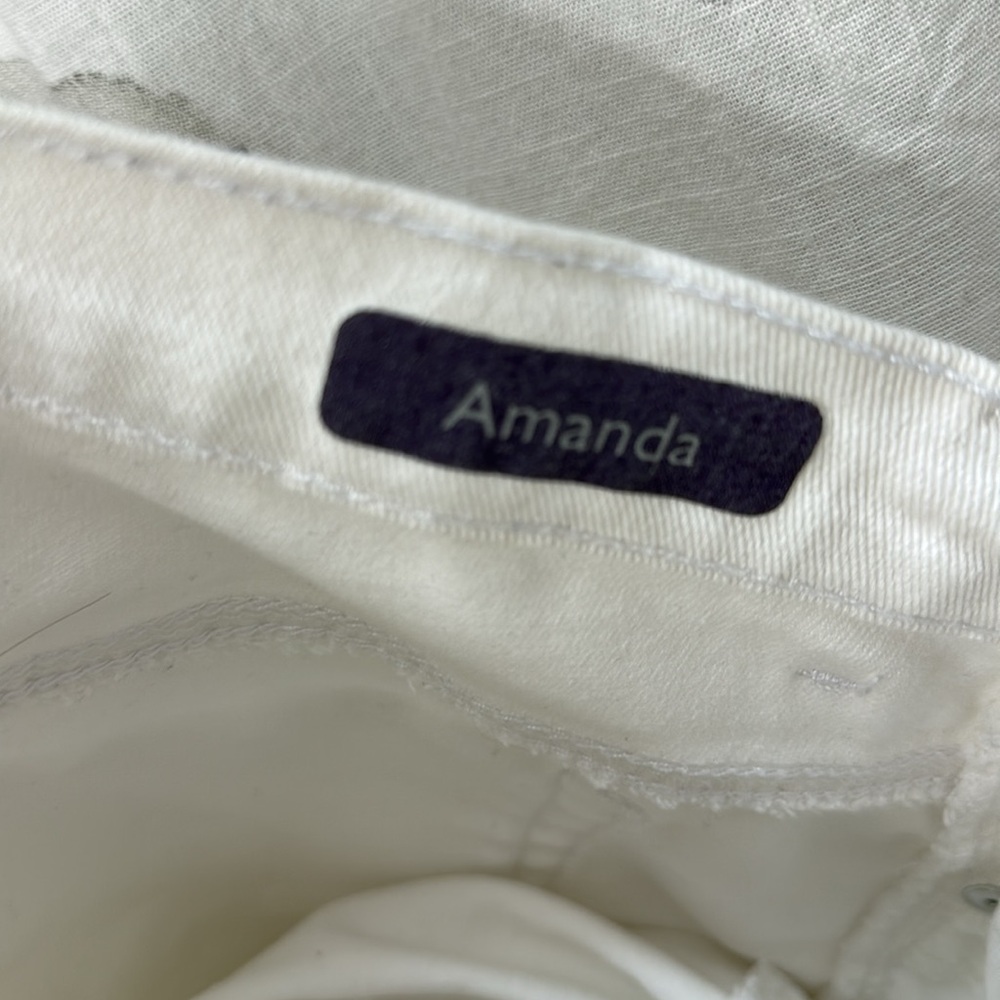 Women’s Gloria Vanderbilt White Skinny “Amanda” Jeans. Size 8 - Picture 5 of 8